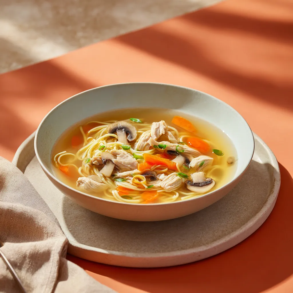 [5883] Soupe Chinoise au poulet