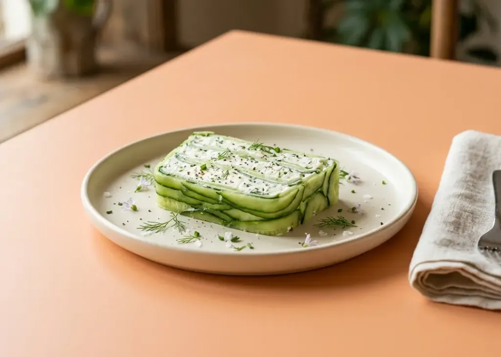 [6028] Terrine de concombre au fromage frais