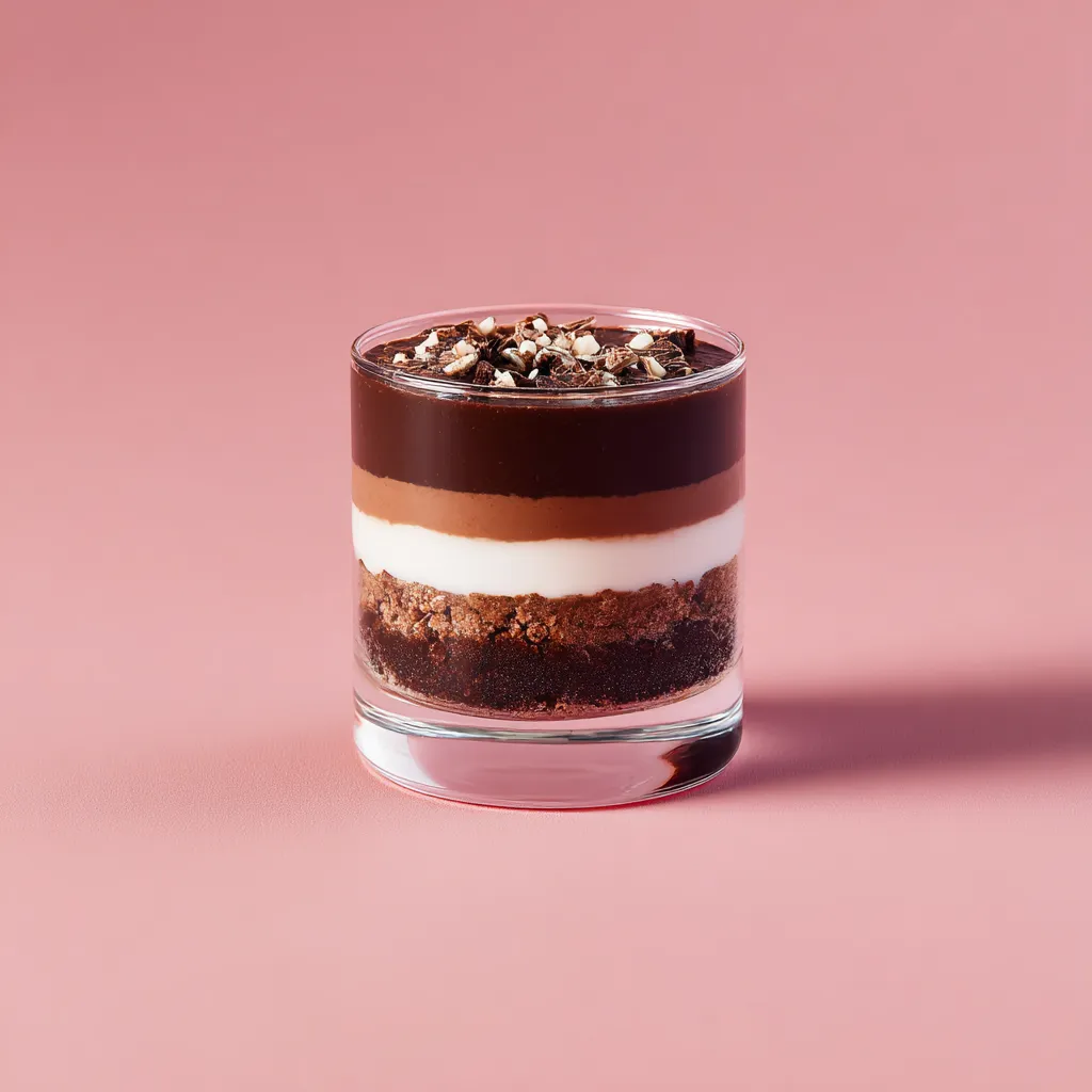 Verrine façon Forêt Noire